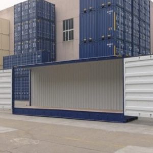40′ High Cube Open Side Shipping Container